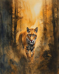 Mountain Lion Golden Hour Print