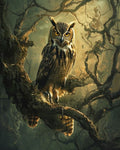 Whispers in the Woods Owl Wall Art