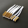 Brass Wire Brush Set for Industrial Metal Polishing