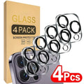 White iPhone 13 Mini Tempered Glass Camera Protector