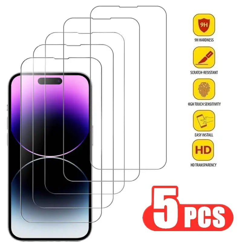 iPhone Tempered Glass Screen Protector