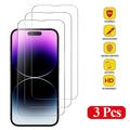White iPhone 13 Tempered Glass Screen Protector