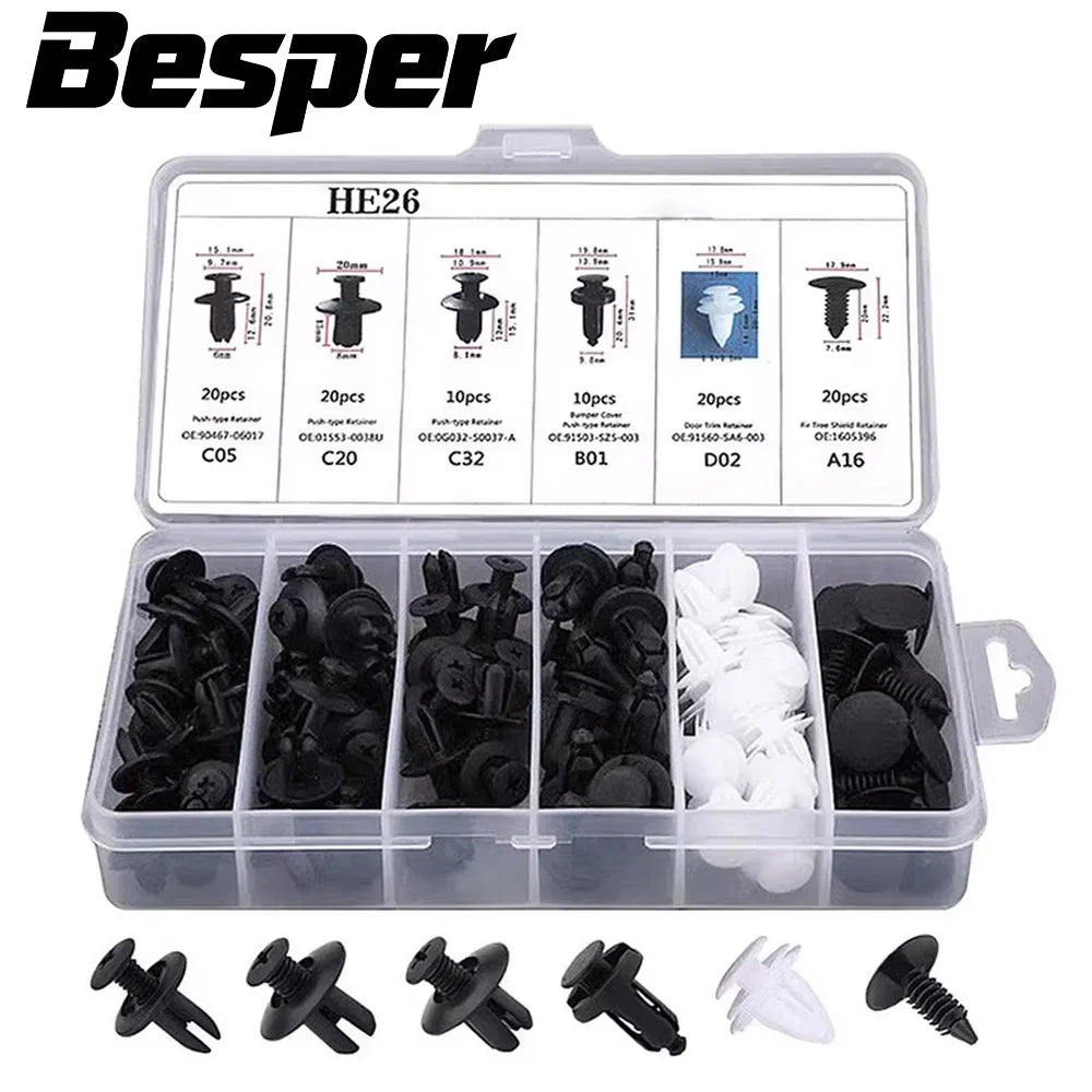 Car Body Fastener Kit