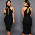 Sleeveless Midi Bodycon Dress